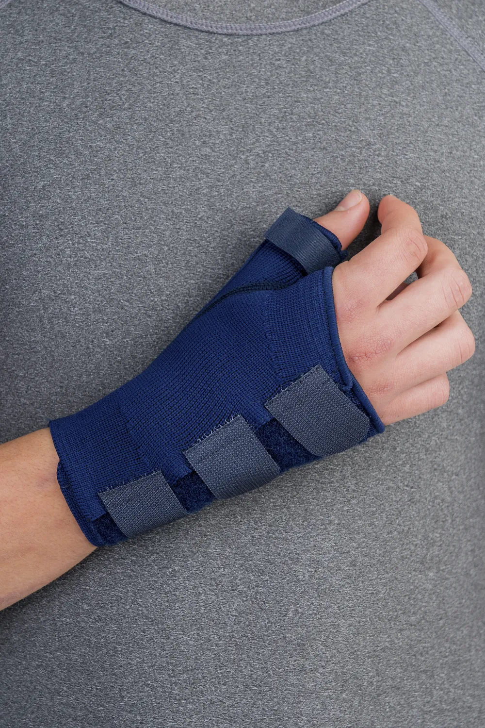 Muñequera estabilizadora con férula pulgar